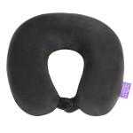 VIAGGI Grey U Shaped Memory Foam Travel Neck and Neck Pain Relief Comfortable Super Soft Orthopedic Cervical Pillows